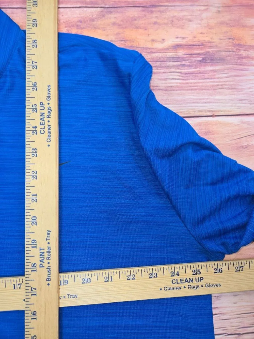 Nike Dri-Fit Blue 1/4 Zip Long-Sleeve Athletic Shirt Size XXL